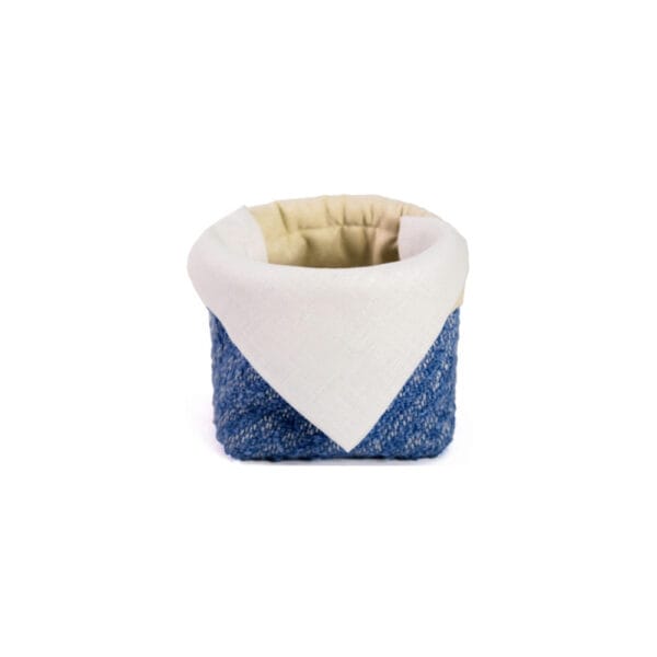 Canastilla de Pan mini Azul cielo
