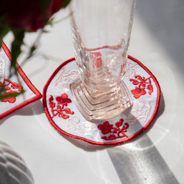 Fleur d´amour Portavasos
