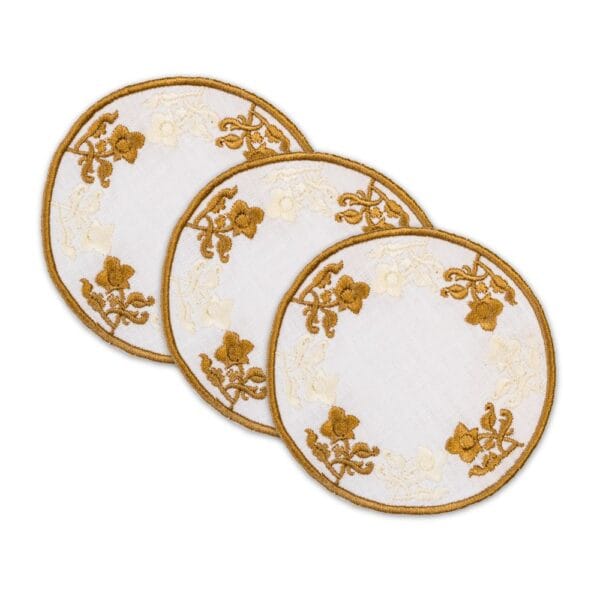 MM Portavaso Beige Fleur D'amour