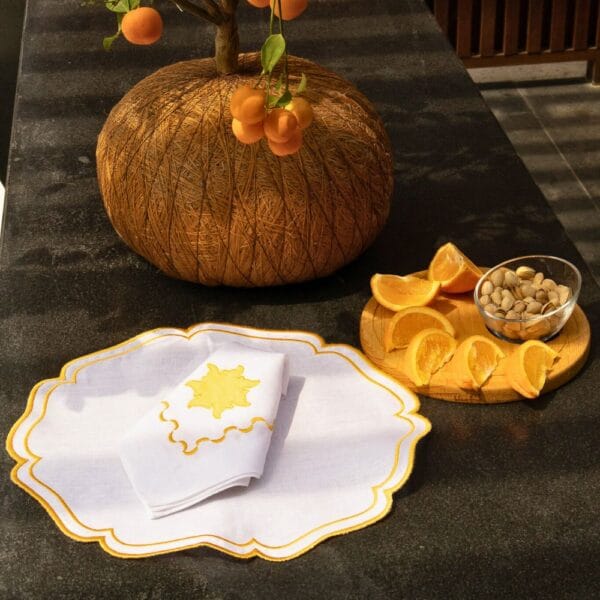 servilleta soleil ambientado, individual francis