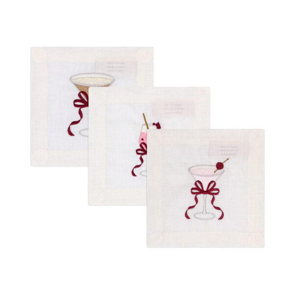 Cocteleras Bow Drinks Rojo