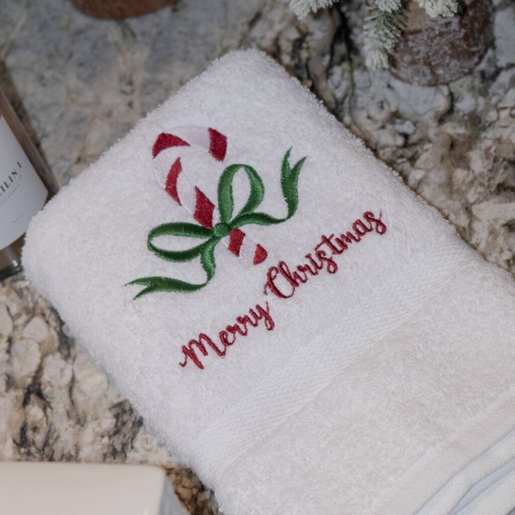 toalla merry christmas