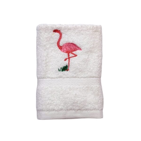 Toalla Facial Flamenco