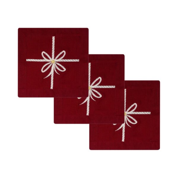 Cocteleras Burgundy Bow